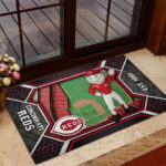 Cincinnati Reds Custom Doormat - HOATT13077