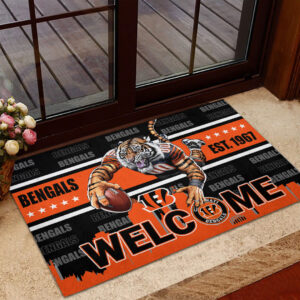 Cincinnati Bengals Custom Doormat - HOATT12835