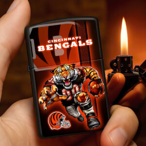 Cincinnati Bengals Zippo Lighter Case (No Insert) - HOATT13002