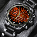 Cincinnati Bengals x Rolex Black Stainless Steel Watch - MAITM13129