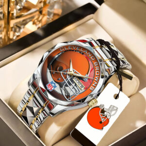 Cleveland Browns Alloy Luxury Quartz Watch - TANTN16320