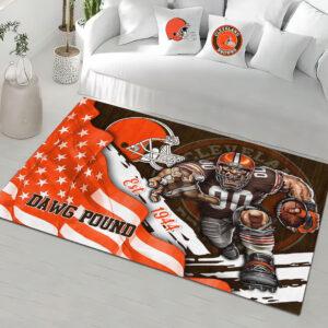 Cleveland Browns Rectangular Rug - HOATT13157