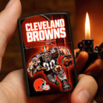 Cleveland Browns Zippo Lighter Case (No Insert) - HOATT13003