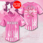 Personalized Colorado Rockies x Breast Cancer Awareness 2025 Baseball Jersey - MAITM13022