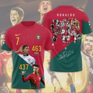 Cristiano Ronaldo x Portugal National Football Team 3D Apparel - HUNGVV 7059