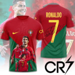 Cristiano Ronaldo x Portugal National Football Team 3D Apparel – HOATT 5444
