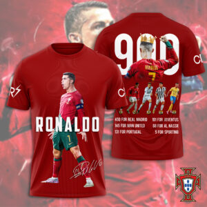 Cristiano Ronaldo x Portugal National Football Team 3D Apparel - HOATT 6126