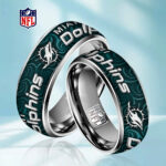 Miami Dolphins Custom Alloy Ring - GNE4411