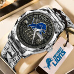 Detroit Lions 95th Anniversary Alloy Luxury Quartz Watch - TMTHU1014
