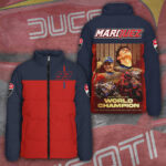 Ducati Lenovo Team 3D Stand Collar Puffer Jacket - TMTHU1205