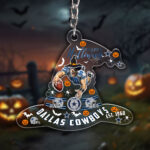 Dallas Cowboys Custom Shape 1-side Printed Acrylic Keychain - HOATT12972