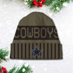 Dallas Cowboys 2025 Salute to Service Beanie Hat - TANTN16555