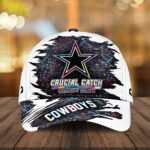 Dallas Cowboys x Crucial Catch Intercept Cancer Classic Cap - MAITM12955
