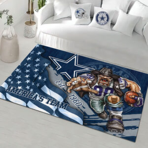 Dallas Cowboys Rectangular Rug - HOATT13158