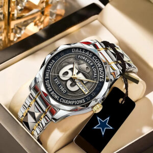 Dallas Cowboys 65th Anniversary 2025 Alloy Luxury Quartz Watch - TANTN16203