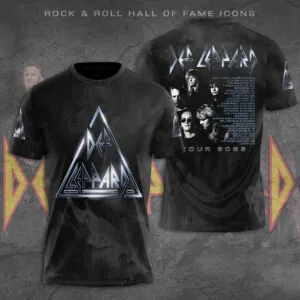 Def Leppard 3D Apparel - TANTN 14986