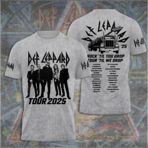 Def Leppard 3D Apparel - TANTN 14991