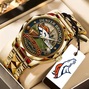 Denver Broncos 65th Anniversary 2025 Alloy Luxury Quartz Watch - TANTN16140