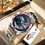 Denver Broncos Alloy Luxury Quartz Watch - TANTN16322