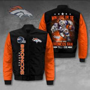 Denver Broncos 3D Bomber Jacket - HOATT12805