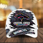 Denver Broncos x Crucial Catch Intercept Cancer Classic Cap - MAITM12956
