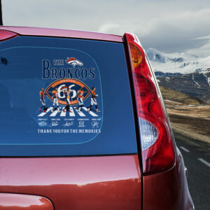 Denver Broncos 3D Car Sticker - TANTN16814