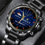 Denver Broncos x Rolex Black Stainless Steel Watch – MAITM13130