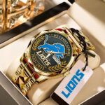Detroit Lions 95th Anniversary Alloy Luxury Quartz Watch - MAITM12944
