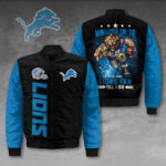 Detroit Lions 3D Bomber Jacket - HOATT12806