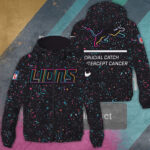 Detroit Lions 3D Windbreaker Jacket - TANTN15777