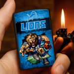 Detroit Lions Zippo Lighter Case (No Insert) - HOATT13320
