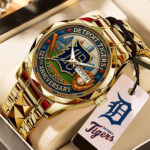 Detroit Tigers Alloy Luxury Quartz Watch - HOATT13497