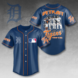 Detroit Tigers x KISS Baseball Jersey - HOATT13408