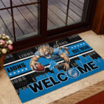 Detroit Lions Custom Doormat - HOATT12839