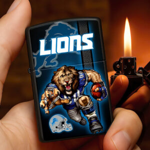 Detroit Lions Zippo Lighter Case (No Insert) - HOATT13006