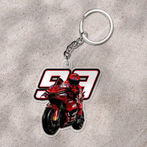 Ducati Lenovo Team x Marc Márquez Custom Shape 1-sided Keychain - HOATT 9437