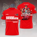 Ducati Lenovo Team x Marc Márquez 2025 World Champion 3D Apparel - HOATT13491