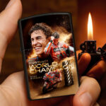 Ducati Lenovo Team x Marc Márquez 2025 World Champion Zippo Lighter Case (No Insert) - HOATT13492