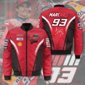 Ducati Lenovo Team x Marc Marquez 3D Bomber Jacket - MAITM 10657