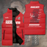 Ducati Lenovo Team x Marc Márquez 3D Sleeveless Down Jacket - TANTN16964