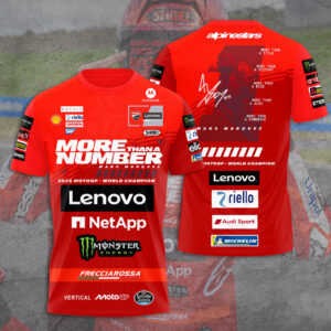 Ducati Lenovo Team x Marc Marquez 3D Apparel - TANTN16953