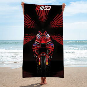 Ducati Lenovo Team x Marc Márquez Rectangle Beach Towel - TANTN 11548
