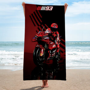 Ducati Lenovo Team x Marc Márquez Rectangle Beach Towel - TANTN 11549
