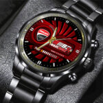 Ducati Lenovo Team x Marc Márquez Black Stainless Steel Watch - MAITM 10285
