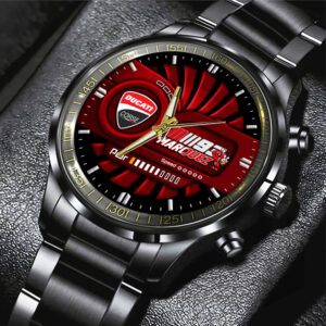 Ducati Lenovo Team x Marc Márquez Black Stainless Steel Watch - MAITM 10285