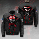 Ducati Lenovo Team x Marc Marquez 3D Bomber Jacket - HOATT 9255