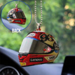 Ducati Lenovo Team x Marc Marquez Custom Shape 2-sided Acrylic Car Ornament – TANTN 11779