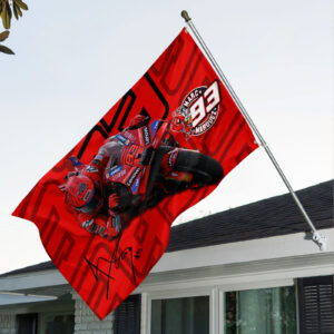 Ducati Lenovo Team x Marc Márquez 3D House Flag - HOATT 9423