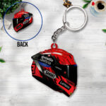 Ducati Lenovo Team x Marc Márquez Custom Shape 2-sided Keychain - TANTN 11522