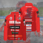 Ducati Lenovo Team x Marc Márquez 3D Stand Collar Puffer Jacket - TANTN16960